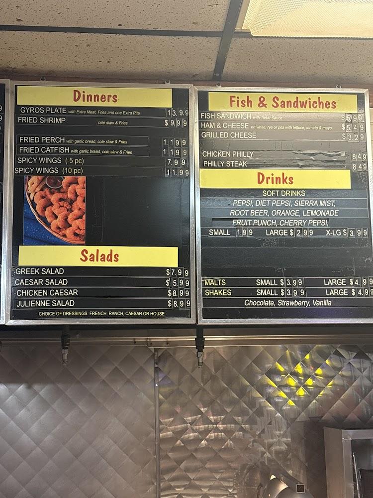 T & G Gyros Menu image 3
